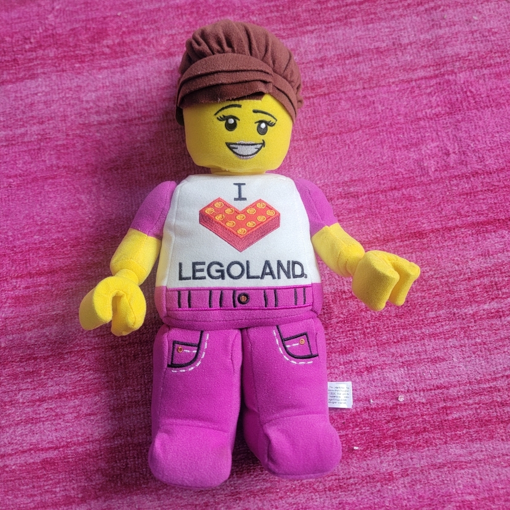 I Heart LEGOLAND® Girl Minifigure Plush